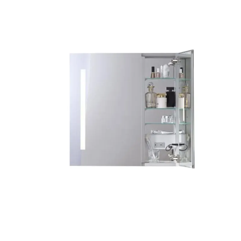 Robern AC3030D4P2L AiO 30 inches x 30 inches Two Door Cabinet with 4000K Temperature LUM Lighting