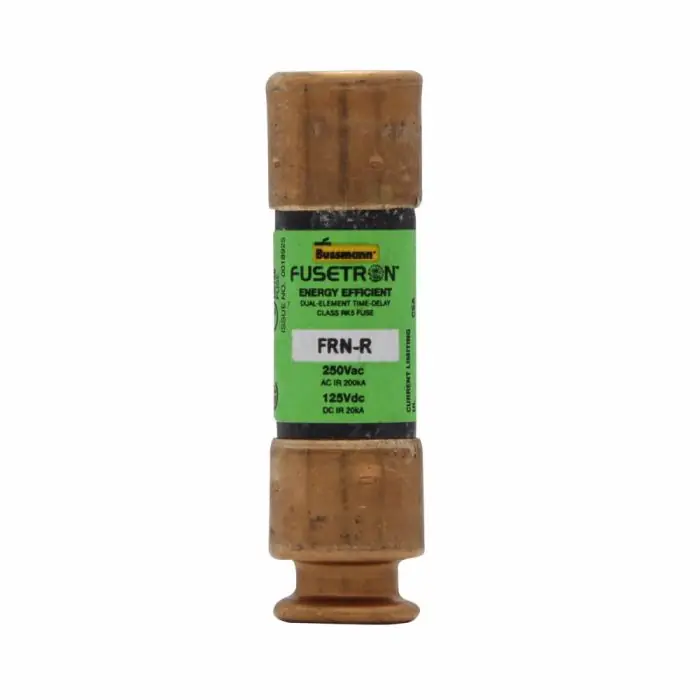 Eaton Bussmann FRN-R-5 Fuse Dly Time 5A 250 VAC/125 VDC RK5 Cyl