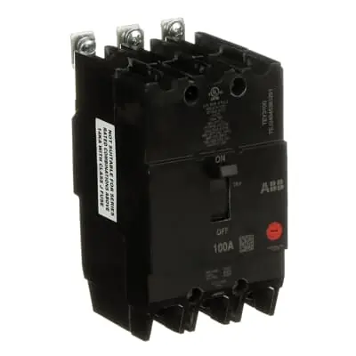 Abb TEY3100 Breaker Ckt Pnl Ltg 277/480VAC 100A 14KA