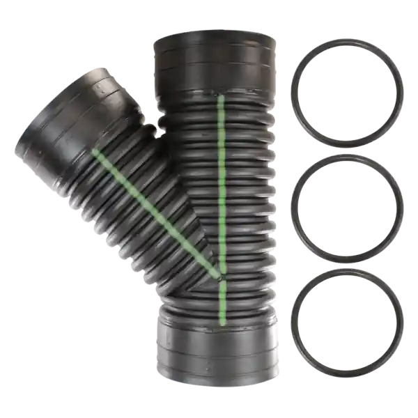 Advanced Drainage Systems 0680ST Reducing Wyes 6 inches - 12 inches