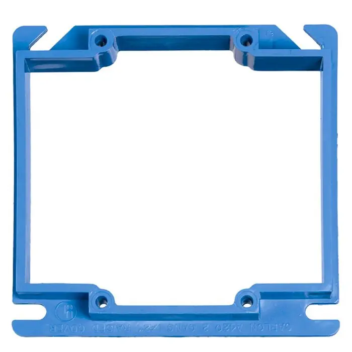 Abb Installation Products A420 Carlon Cover Box Out 4in 4in 0.59in