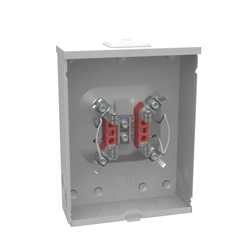 Milbank Manufacturing U7040-XL-QG-KK Ringless Meter Socket 600 Volt 200 Amp Small Closing Plate