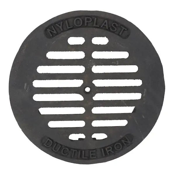 Advanced Drainage Systems 0801DI 8 in. Nyloplast Ductile Iron Drop in Grate