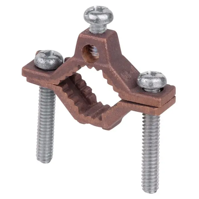 Abb Installation Products JJR Clamp Grounding 10 To 4AWG Cast Brz