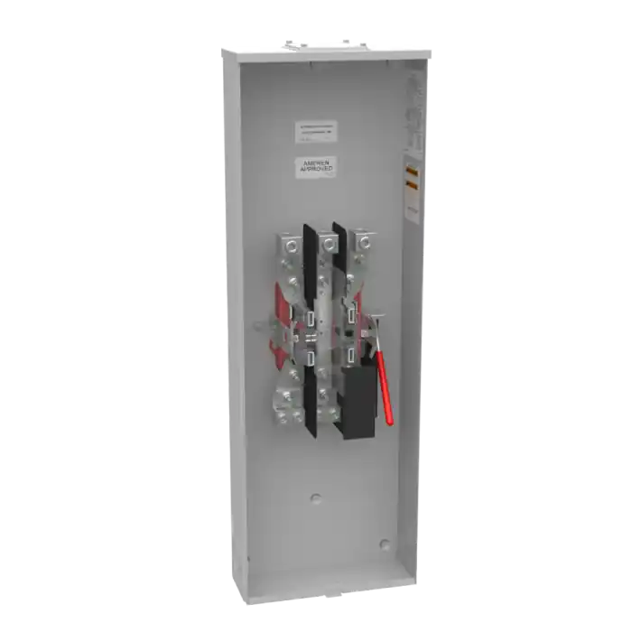 Milbank Manufacturing U1079-X-QG-K3-K2-5T6-AMS Ringless Meter Socket 320 Ampere