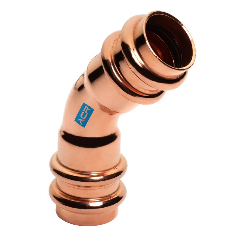 Mueller Streamline PRESS-RP03030 ACR 45° Elbow (P X P)