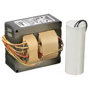 Signify 71A7801001D Ballast, Magnetic, High Pressure Sodium, HX-HPF, 120/277V Input, 50W, 1 Lamp