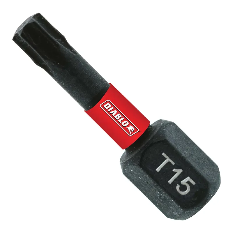 Diablo DT151P25 1 in. #15 Torx Drive Bits (25-Pack)