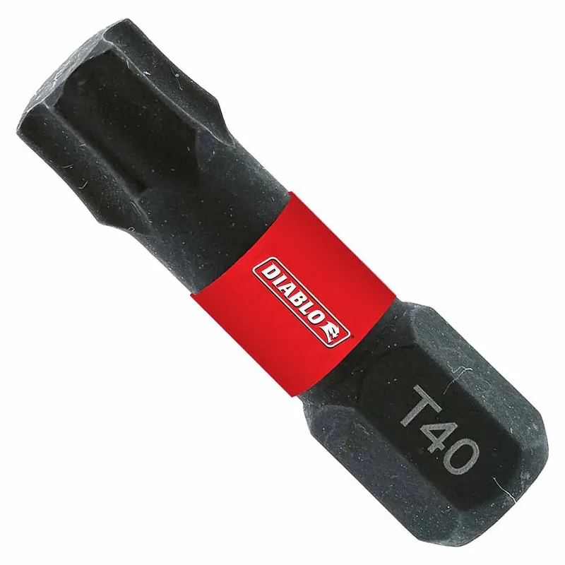 Diablo DT401P5 1 in. #40 Torx Drive Bits (5-Pack)