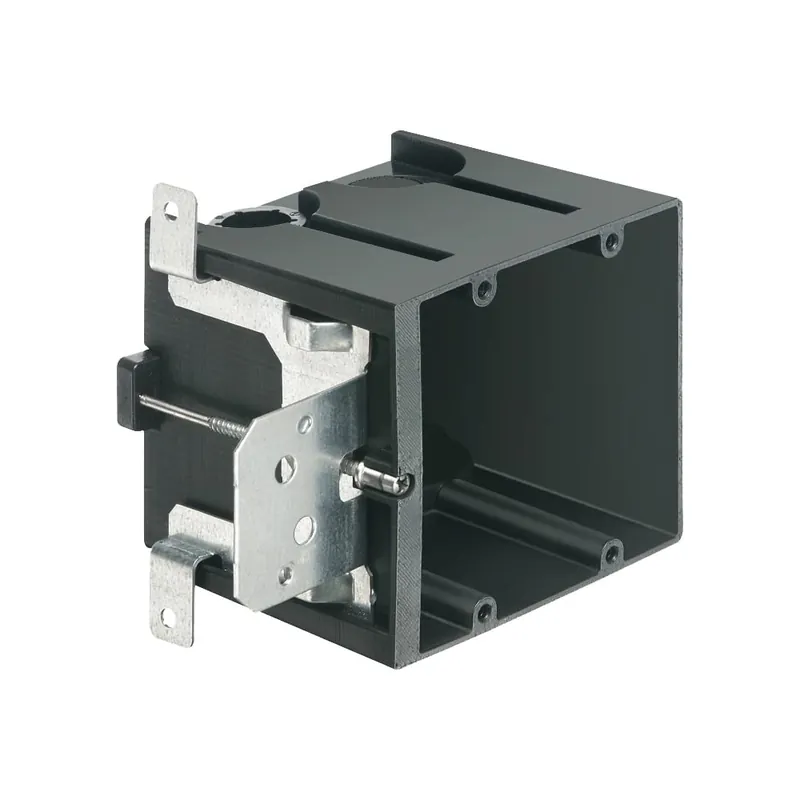 Arlington Industries FA102 Gang Non-Metallic Outlet Box for New Construction 2-Gang