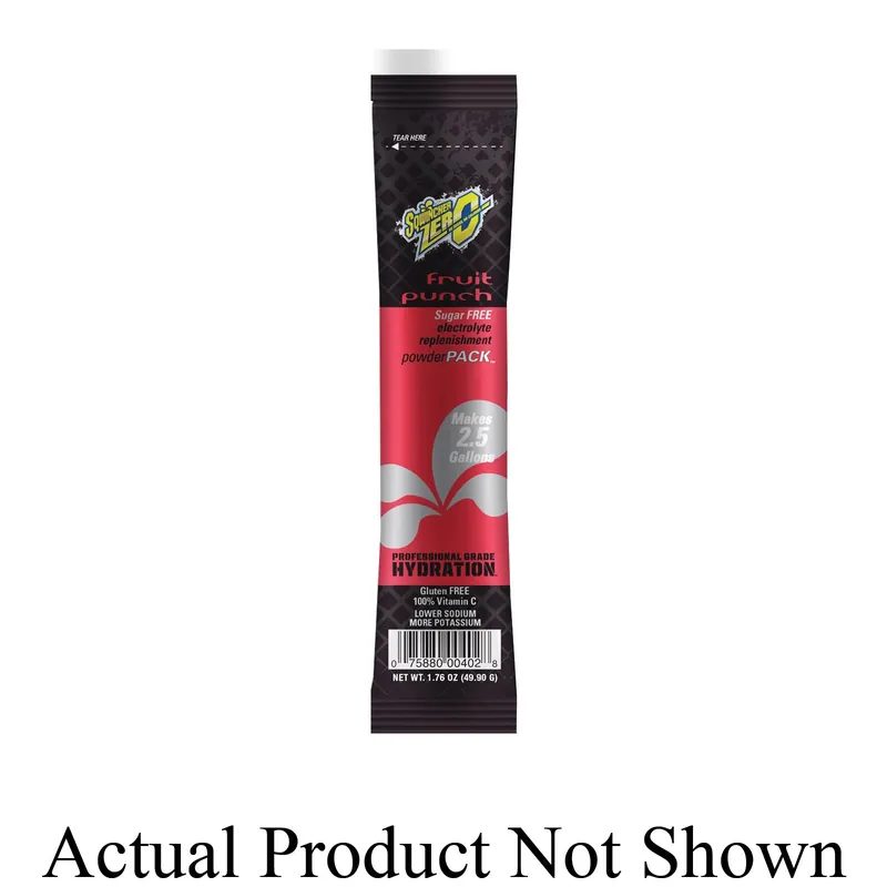 Sqwincher 159016803 2.5 gal Zero Fruit Punch Powder Concentrate