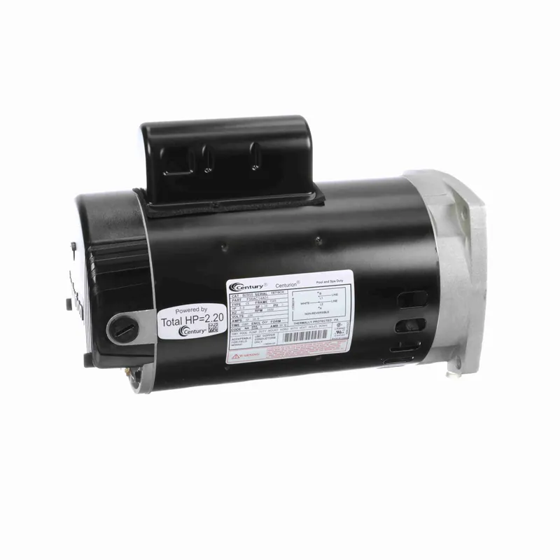 Regal Beloit B2855 2 HP ODP Rated Square Flange Single Phase Pool Motor REPLACEMENT B855
