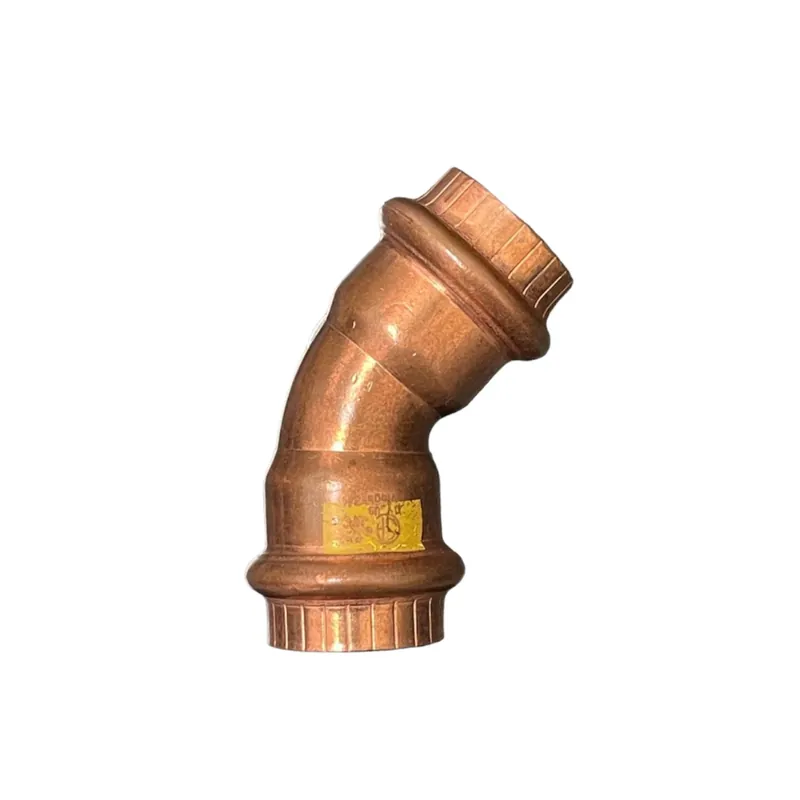 Viega 16193 ProPress G Copper 45-Degree Elbow with 3/4-Inch P x P, 100-Pack