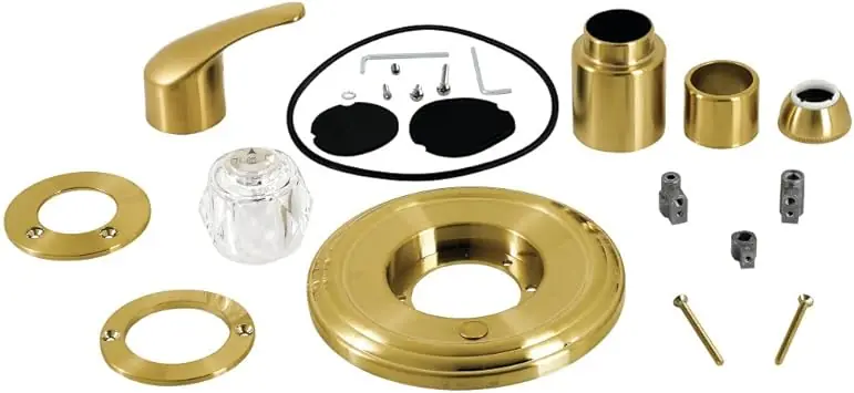 Kingston Brass KT697DT Universal Tub and Shower Trim Kit for Delta Shower Faucet