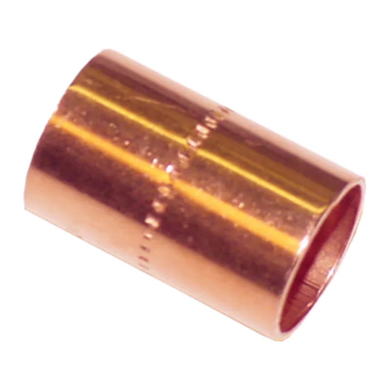 Bramec 10161 Copper Coupling 1-5/8 inches OD Rolled Stop