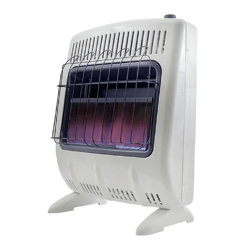 Enerco F156071 Heatstar 31 inches 30,000 BTU Blue Flame Vent Free Propane Gas Heater With Thermostat and Blower