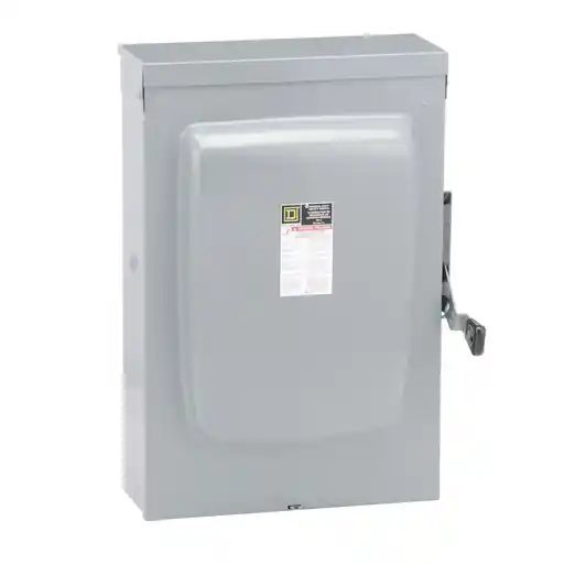 Schneider D325NR Safety Switch Fusible 400A 3PH 240V