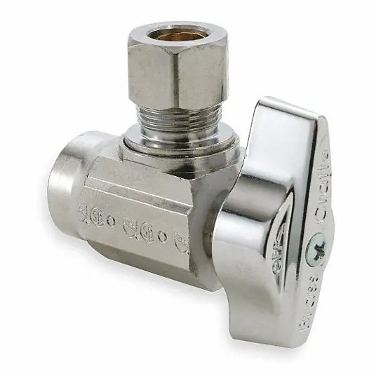 Brasscraft KTR19C stop 1/2swt x 3/8com 1/4 tn ang c/p