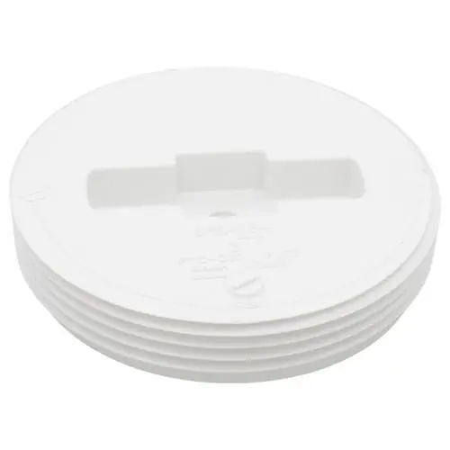 Spears P110-030 3 PVC DWV Flush C/O Plug MPT