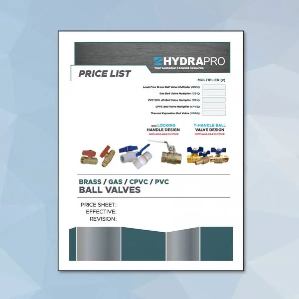 Sunbelt Marketing STDSW4734 Ball Valves
