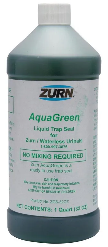 Zurn ZGS-32OZ AquaGreen Waterless Urinal Sealant 32 oz