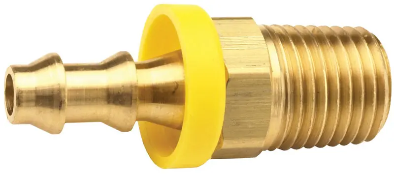 Dixon Valve 2720806C Push-On Hose Barb Fitting 1/2 Push On X 3/8 NPTF M (Pack of 69 pcs)