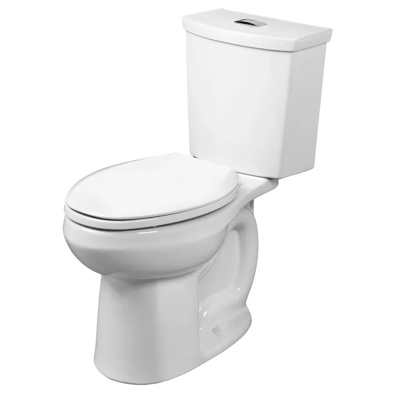 American Standard 2887218.020-S H2Option 2-Piece Dual Flush 1.28 gpf/4.8 Lpf and 0.92 gpf/3.5 Lpf Standard Height Elongated No Seat