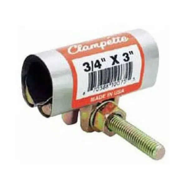 Matco-Norca 2206106 Walrich 3/4 inches x 3 inches (1 inches Cts) Pipe Repair Clamp