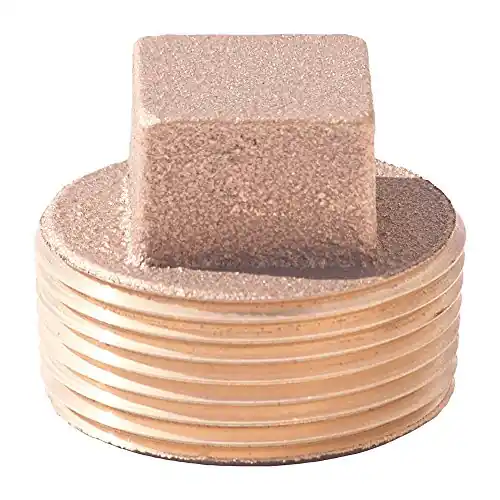 Merit Brass X117A-12 Brass Pipe Fitting 3/4 inches NPT male (Pack of 25)
