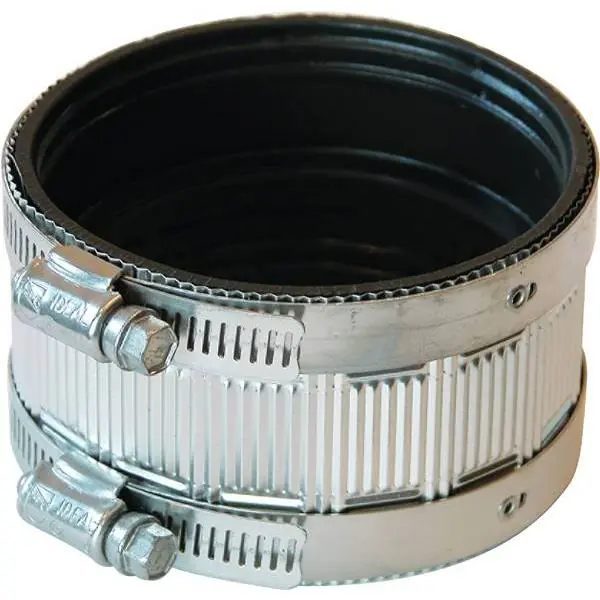 Fernco NH44 No Hub Cast Iron Shielded Coupling 4 in.