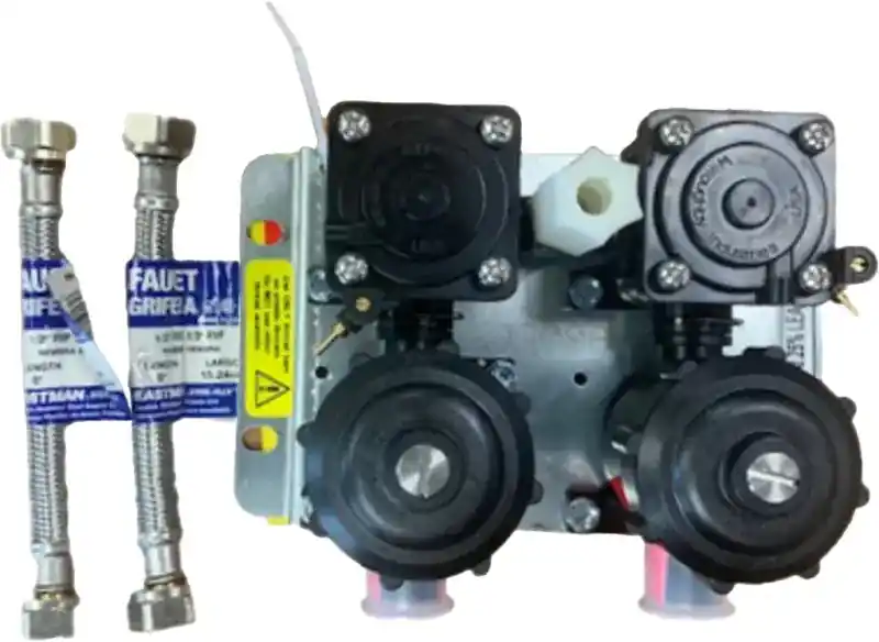 Willoughby PML2105XXS PML2 Dual Temp Pneumatic 0.5GPM Valve Assembly (No Pushbuttons or Tubing)