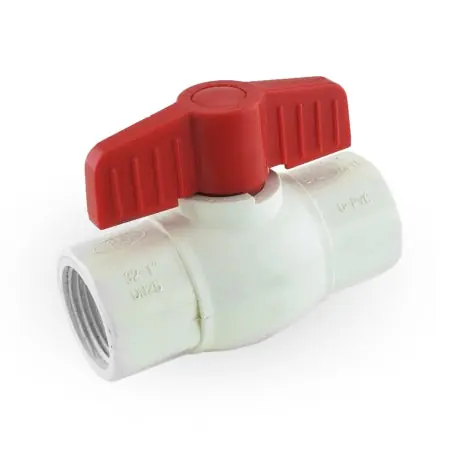 Matco-Norca 770T05 1 inches PVC ball valve FPT threaded Sch. 40/80