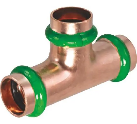 Merit Brass MB14280 Equal Tee 1-1/4 x 1-1/4 x 1-1/4 in Nominal