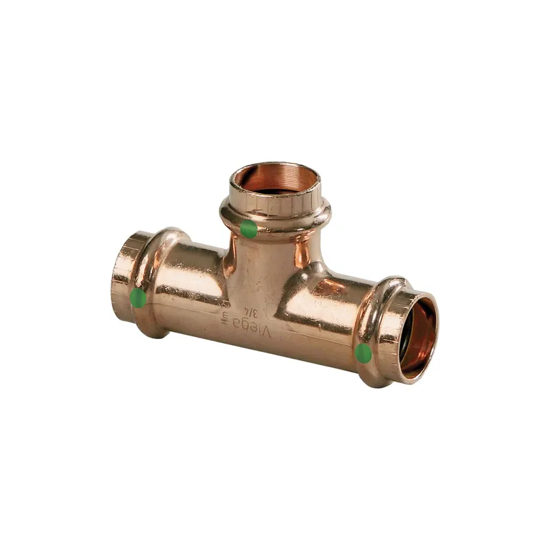 Viega 77377 ProPress Tee, 1/2 inches x 1/2 inches x 1/2 inches