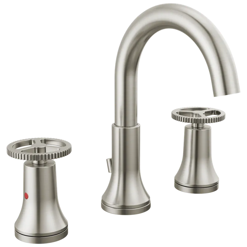 Delta Faucet 3558-SSMPU-DST Trinsic Two Handle Widespread Bathroom Sink Faucet