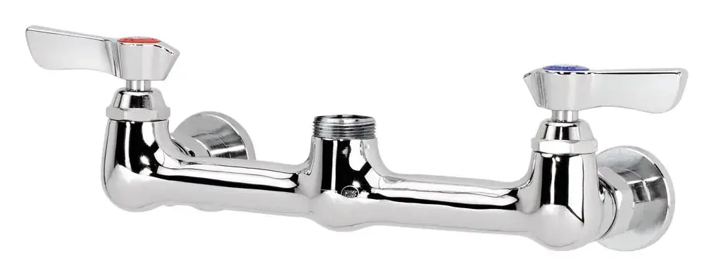 Krowne 12-8XXL Silver Series 8 inches Wall Mount Faucet Body w/o Spout