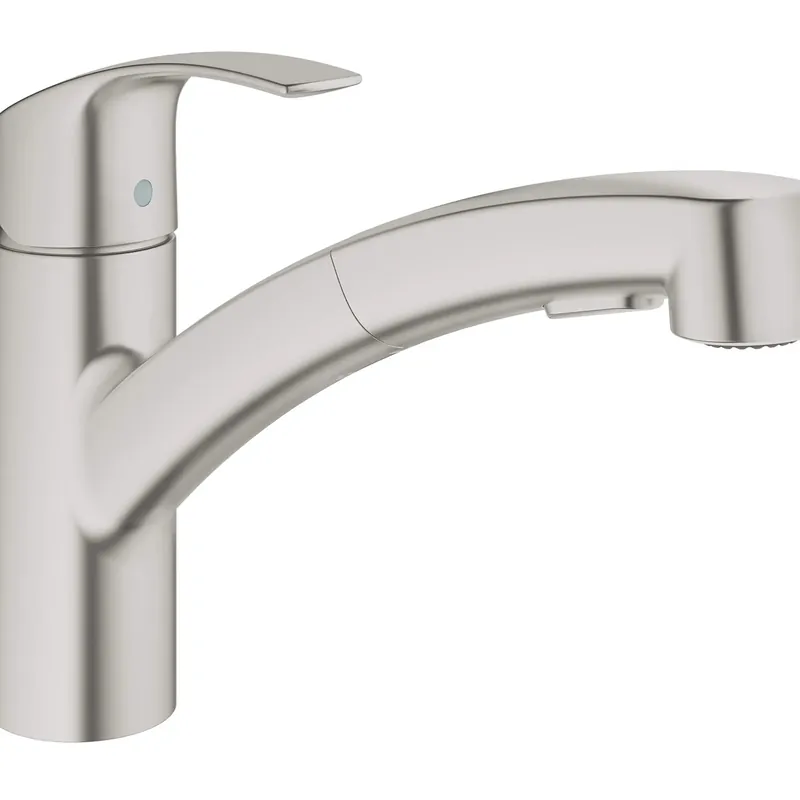 Lixil 30306DC0 Eurosmart Single-Handle Dual Spray Pull-Out Kitchen Faucet