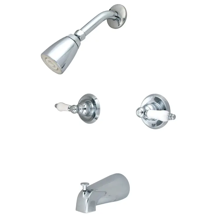 Kingston Brass KB241 Magellan Tub and Shower Faucet 7.0 gpm