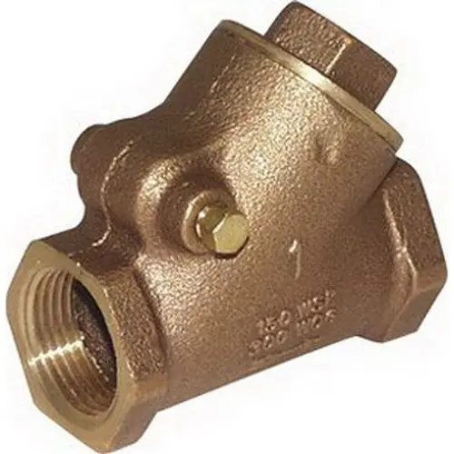Legend Valve 105-304 T-453 Cast Bronze Y-Pattern Check Valve, 3/4 inches