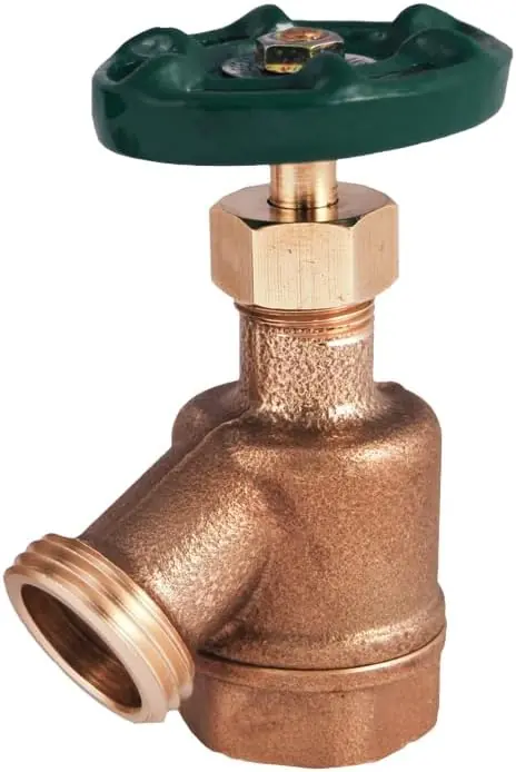 Legend Valve 107-244NL T-543NL LF Brass Bent Nose Garden Valve, 3/4 inches FNPT