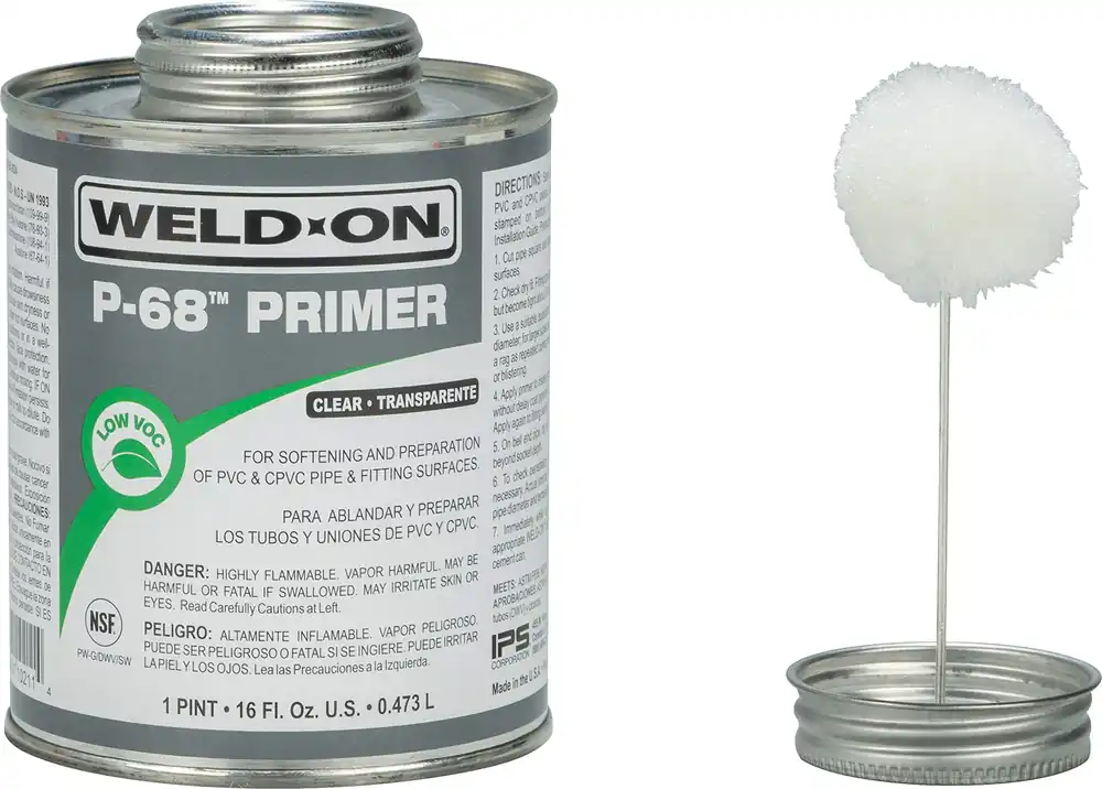 Ips Corporation 10211 1pt p-68 clear primer 12/cs