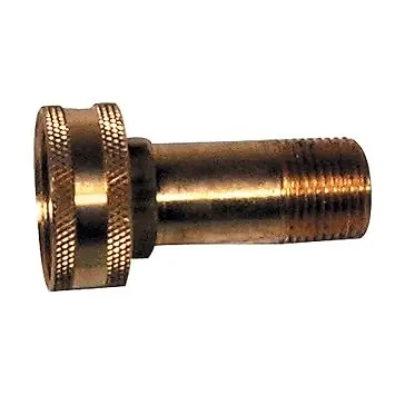 Midland Industries 30-048 Garden Hose Fitting Swivel 3/4 inches Female GHT x 3/8 inches Male NPTF