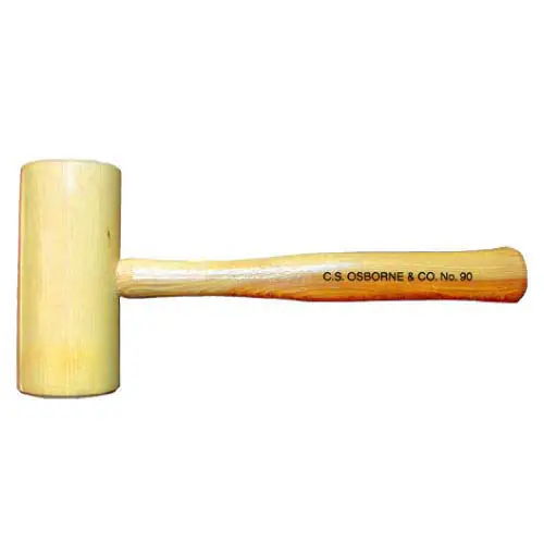 Cs Osborne & Co 61032 Mallet Size 2 Hickory 90 90-2 - Tinner's