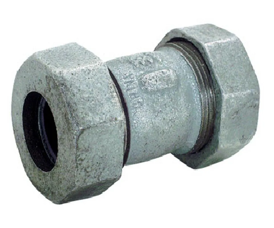 Matco-Norca 440T04C 3/4 in. Compression Galvanized Malleable Iron Coupling