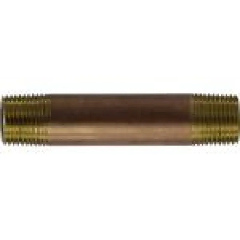 Midland Industries 40048 nipple pipe smls 3/8in mpt 3/8in mpt