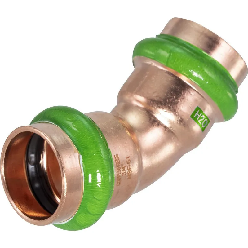 Merit Brass MB11510 Small Diameter 45 deg Elbow, 1-1/2 x 1-1/2 in Nominal
