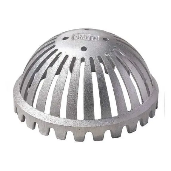 Jay R Smith Mfg Co 3000DBS-4 Sanitary Drain, Aluminum 5-1/2 inches