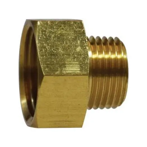 Midland Industries 30088LF 3/4 FGH x 1/2 MIP Lead Free Adptr