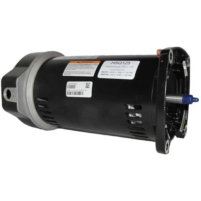 Regal Beloit HSQ125 Pool Motor Square Flange 1.25 THP 115/230V