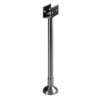 Jacknob 135039 Restroom Partition Pilaster Support Bracket 1-1/4 Floor Mou